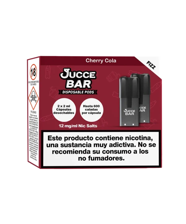 Cápsulas Desechables Cherry Cola 12 mg